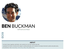 Tablet Screenshot of benbuckman.net